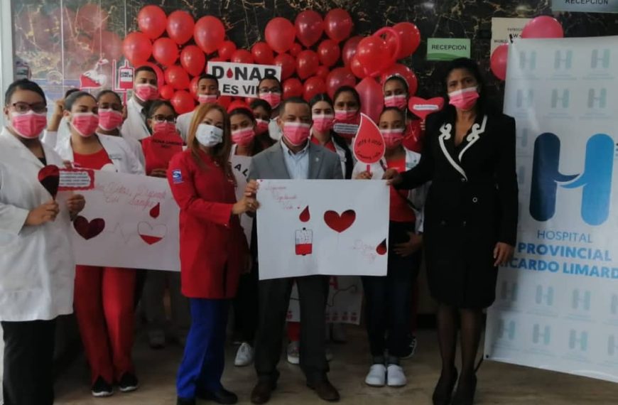 El Hospital Provincial Ricardo Limardo inicio la Segunda Jornada Regional de Donaci&oacute;n Altruista de Sangre.