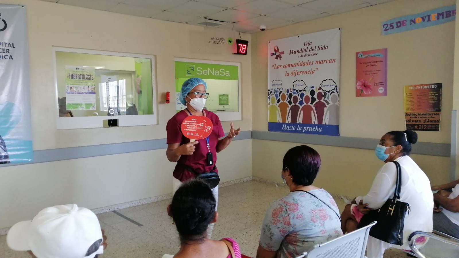 Read more about the article Hospital Provincial Ricardo Limardo, orientó sus usuarios sobre la tuberculosis.
