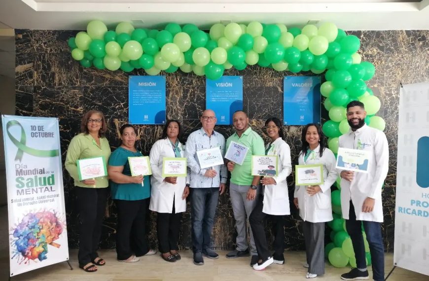 Hospital Ricardo Limardo, celebra el d&iacute;a mundial de la Salud Mental.